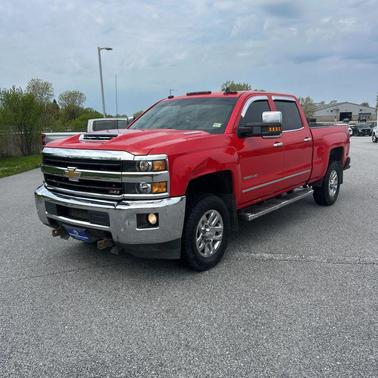 Red 2019 Chevrolet Silverado 2500 LTZ