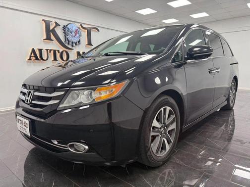 Crystal Black Pearl 2016 Honda Odyssey Touring Elite