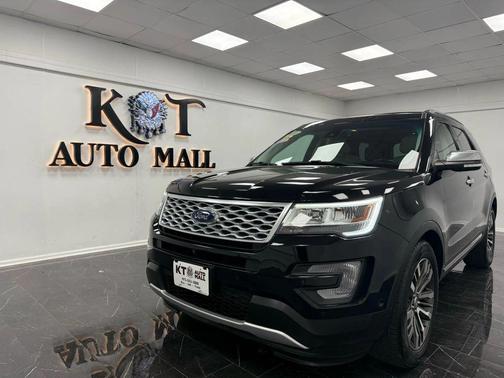 Shadow Black 2016 Ford Explorer Platinum