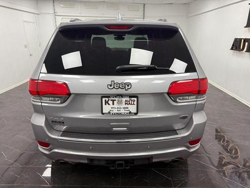 Billet Silver Metallic Clearcoat 2017 Jeep Grand Cherokee Overland