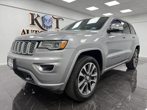 Billet Silver Metallic Clearcoat 2017 Jeep Grand Cherokee Overland