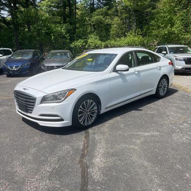 Casablanca White 2017 Genesis G80 3.8