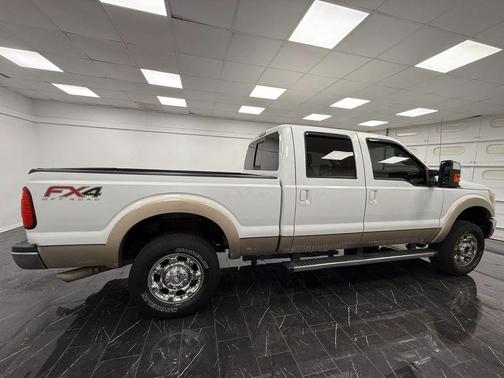 White 2012 Ford F-250 Lariat