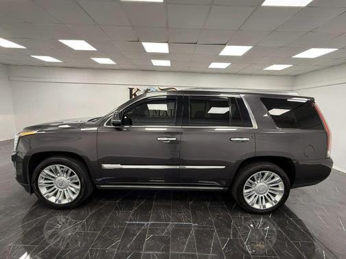 Gray 2015 Cadillac Escalade Platinum