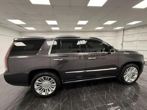 Gray 2015 Cadillac Escalade Platinum
