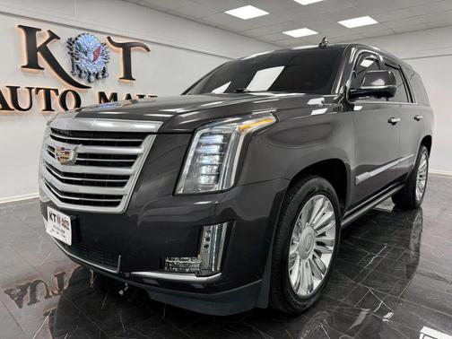 Gray 2015 Cadillac Escalade Platinum