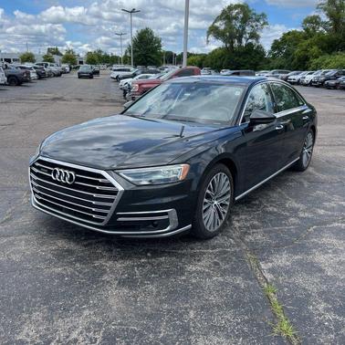 Mythos Black Metallic 2019 Audi A8 L 3.0T