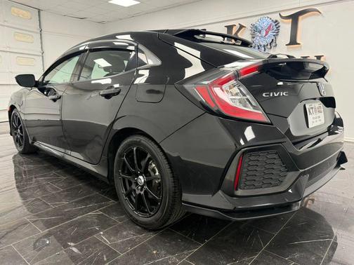 Black 2017 Honda Civic EX-L Navi