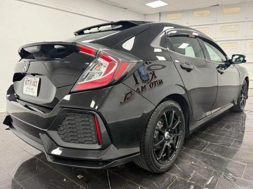 Black 2017 Honda Civic EX-L Navi