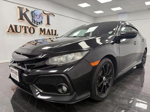 Black 2017 Honda Civic EX-L Navi