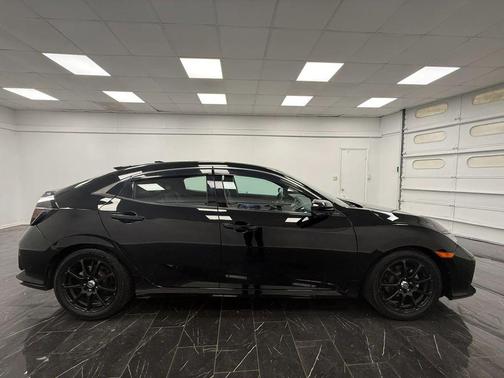 Black 2017 Honda Civic EX-L Navi