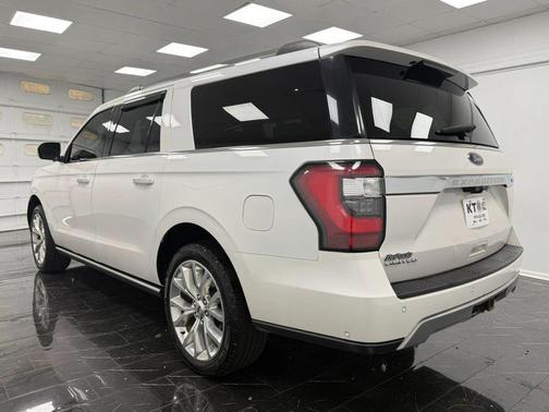White Platinum Metallic Tri-Coat 2019 Ford Expedition Max Limited
