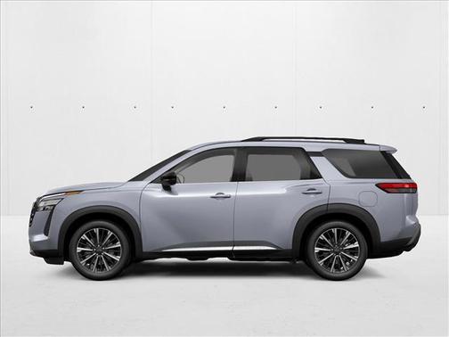 Boulder Gray Pearl 2026 Nissan Pathfinder Platinum