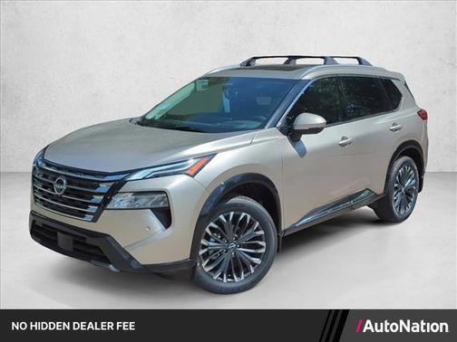 Champagne Silver Metallic 2026 Nissan Rogue Platinum