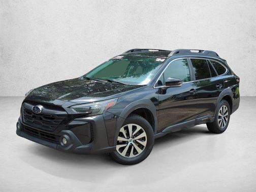 Crystal Black Silica 2024 Subaru Outback Premium