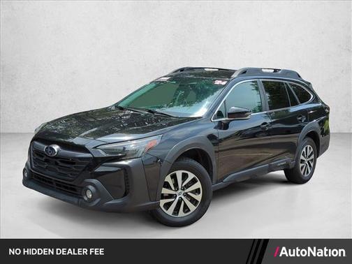Crystal Black Silica 2024 Subaru Outback Premium
