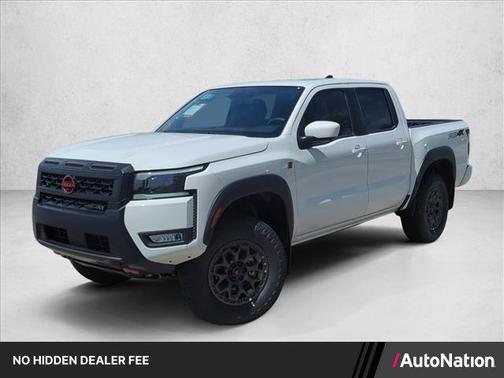 Glacier White 2026 Nissan Frontier PRO-4X