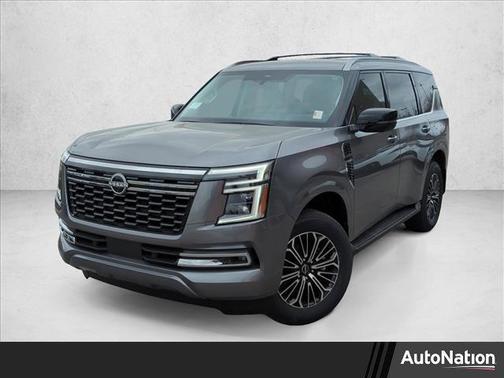 Gun Metallic 2026 Nissan Armada Platinum