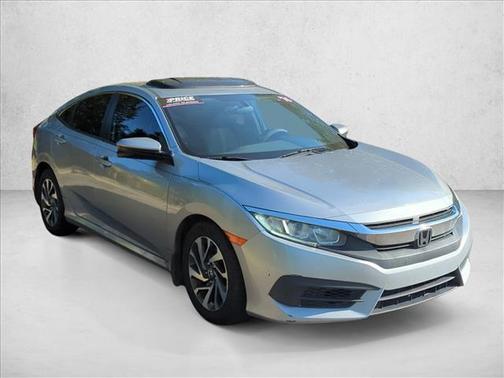 Blue 2016 Honda Civic EX