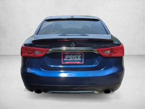 Deep Blue Pearl 2017 Nissan Maxima 3.5 Platinum