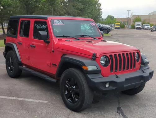 Firecracker Red Clearcoat 2020 Jeep Wrangler Unlimited Sport Altitude