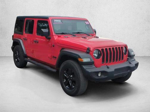 Firecracker Red Clearcoat 2020 Jeep Wrangler Unlimited Sport Altitude