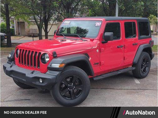 Firecracker Red Clearcoat 2020 Jeep Wrangler Unlimited Sport Altitude
