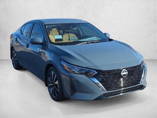 Atlantic Gray Metallic 2025 Nissan Sentra SV
