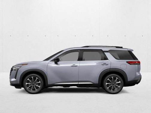 Boulder Gray Pearl 2026 Nissan Pathfinder Platinum
