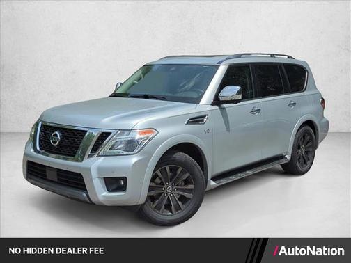 Brilliant Silver Metallic 2020 Nissan Armada Platinum 2WD