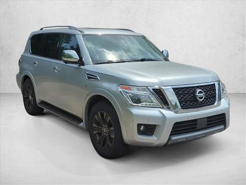 Brilliant Silver Metallic 2020 Nissan Armada Platinum 2WD