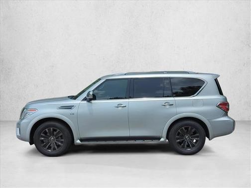 Brilliant Silver Metallic 2020 Nissan Armada Platinum 2WD
