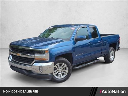 Deep Ocean Blue Metallic 2018 Chevrolet Silverado 1500 1LT