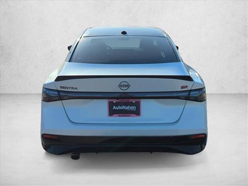Aspen White Tricoat/Super Black 2026 Nissan Sentra SR