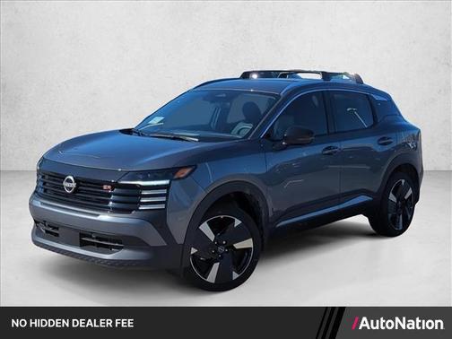 Gun Metallic 2026 Nissan Kicks SR