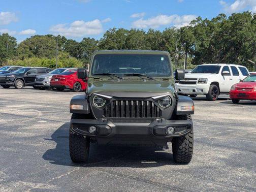 Sarge Green Clearcoat 2021 Jeep Wrangler Willys