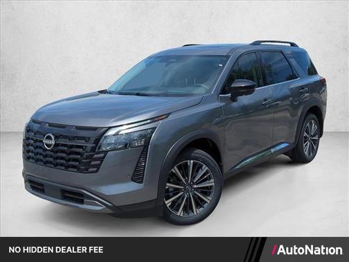 Gun Metallic 2026 Nissan Pathfinder Platinum
