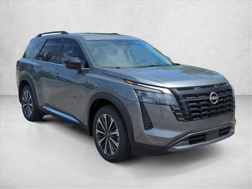 Gun Metallic 2026 Nissan Pathfinder Platinum