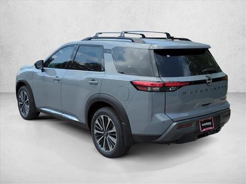 Boulder Gray Pearl 2026 Nissan Pathfinder Platinum