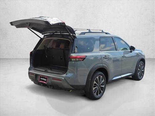 Boulder Gray Pearl 2026 Nissan Pathfinder Platinum