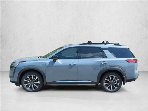 Boulder Gray Pearl 2026 Nissan Pathfinder Platinum