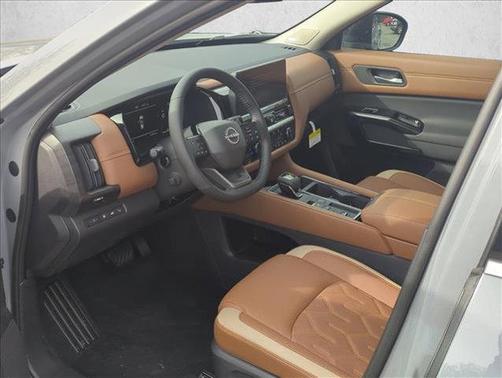 Boulder Gray Pearl 2026 Nissan Pathfinder Platinum