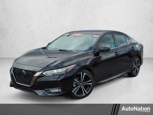 Super Black 2022 Nissan Sentra SR