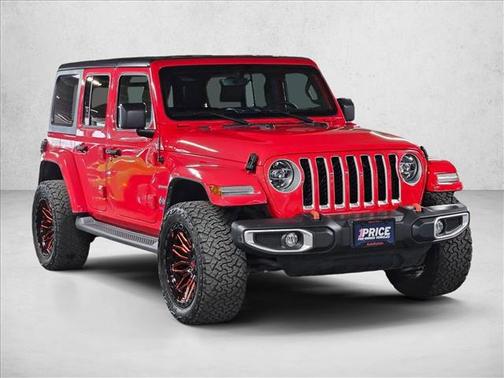 Firecracker Red Clearcoat 2021 Jeep Wrangler Unlimited 4xe Sahara