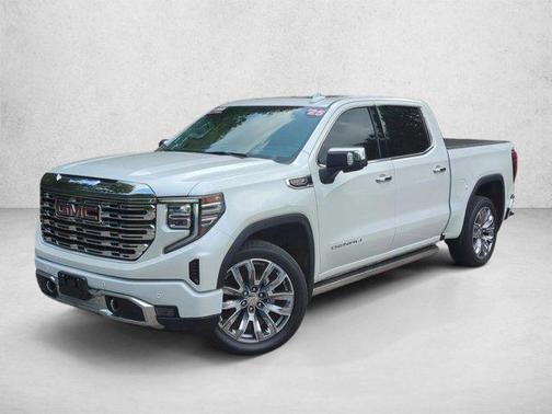 White Frost Tricoat 2025 GMC Sierra 1500 Denali