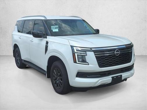 Aspen White Tricoat 2026 Nissan Armada SV