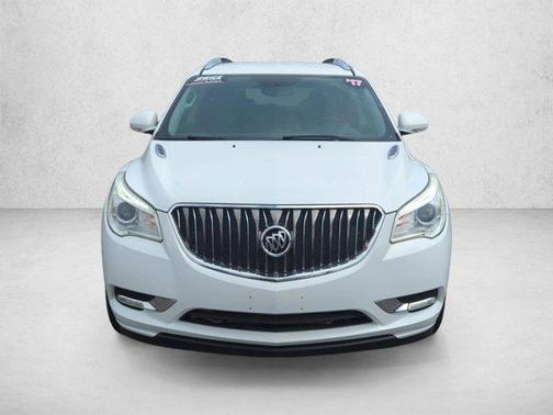Summit White 2017 Buick Enclave Leather