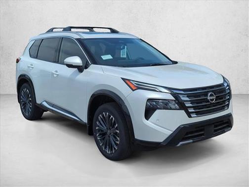 Everest White Pearl Tricoat 2026 Nissan Rogue Platinum