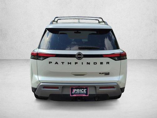 Pearl White Tricoat 2024 Nissan Pathfinder Platinum 4WD