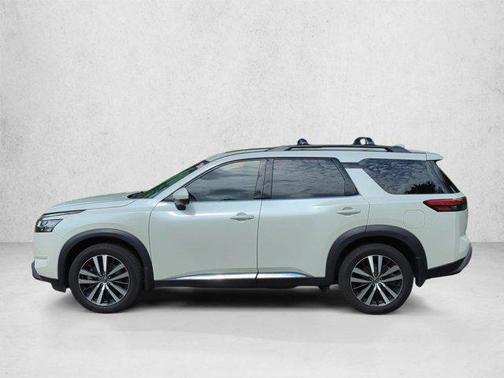 Pearl White Tricoat 2024 Nissan Pathfinder Platinum 4WD